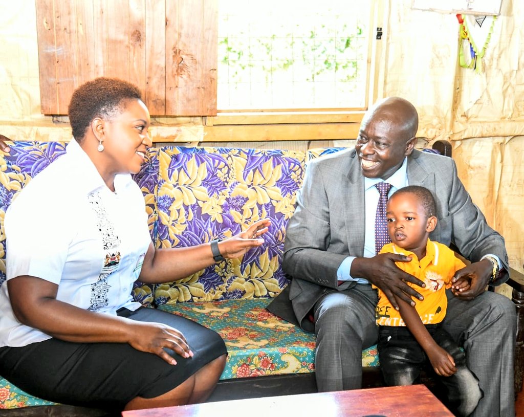 I joined H.E Deputy President <a href="/rigathi/">Rigathi Gachagua</a> at the household of Emanuel Sinei at Cheborge Village, Litein, Kericho County for a  demonstration of service delivery and use of electronic community health information (e-CHIS) by a Community Health Promoter.

The e-CHIS application is