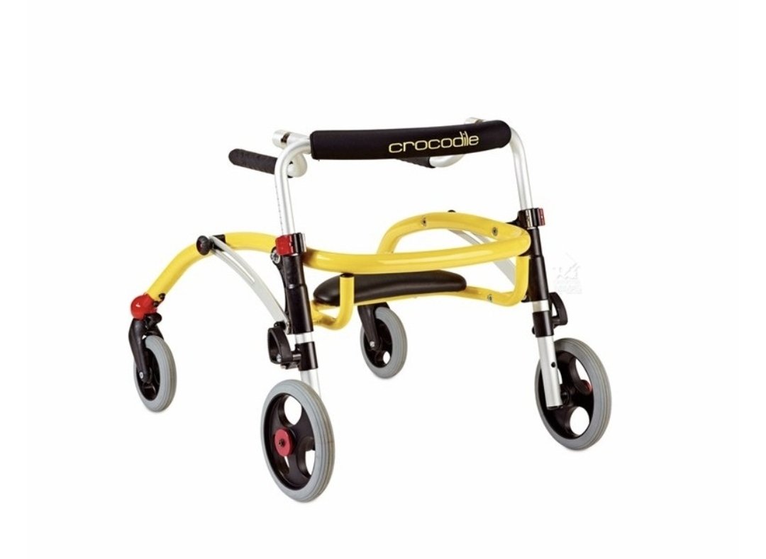 Algun infant amb mobilitat reduïda necessita aquest caminador "Cocodrilo" ?
El dono. Se li ha quedat petit al meu fill.