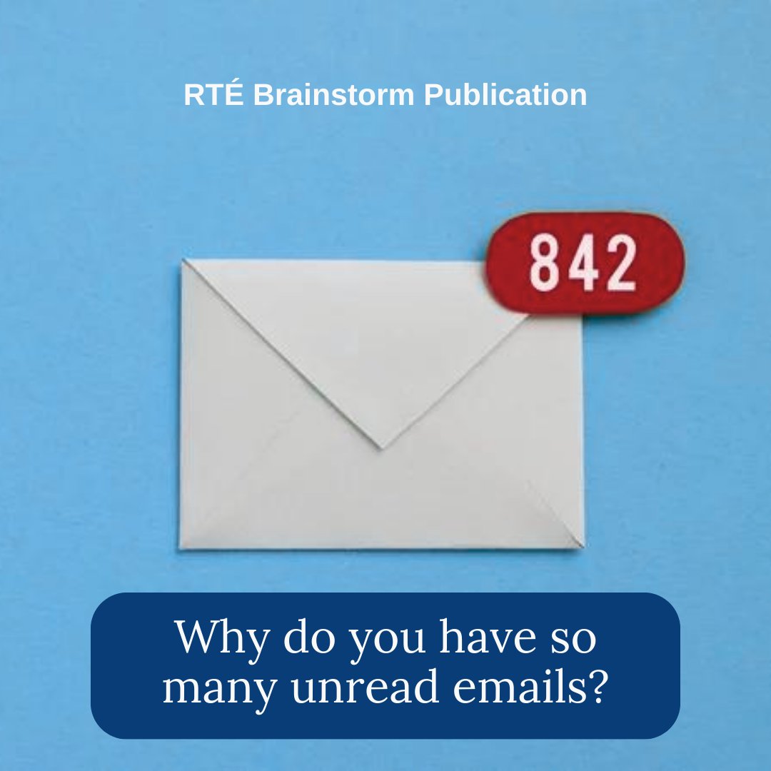 Sharing thoughts on managing #overchoice and #opportunitycost in our email inboxes in my latest @RTEBrainstorm article. #TimeManagement #timeawareness #Psychology #Wellbeing