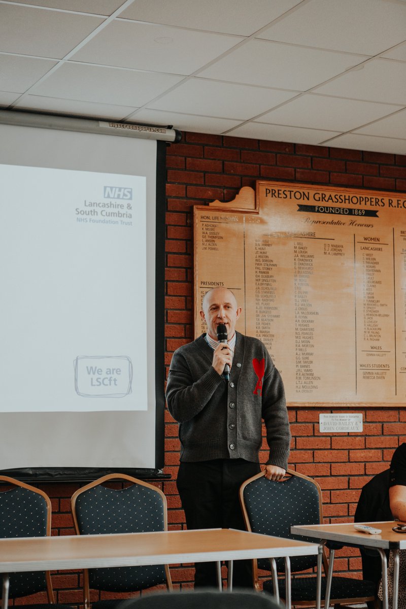 Lancashire & South Cumbria NHS Foundation Trust (@wearelscft) on Twitter photo Great to have <a href="/stsandford/">Stephen Sandford</a> - Chief AHP Officer for the <a href="/LSCICB/">Lancashire and South Cumbria ICB</a> (and music therapist) with us. A thought-provoking and lively discussion to start the day. Talking all things compassion and collaboration.#AHPDay2023 Great to have <a href="/stsandford/">Stephen Sandford</a> - Chief AHP Officer for the <a href="/LSCICB/">Lancashire and South Cumbria ICB</a> (and music therapist) with us. A thought-provoking and lively discussion to start the day. Talking all things compassion and collaboration.#AHPDay2023
