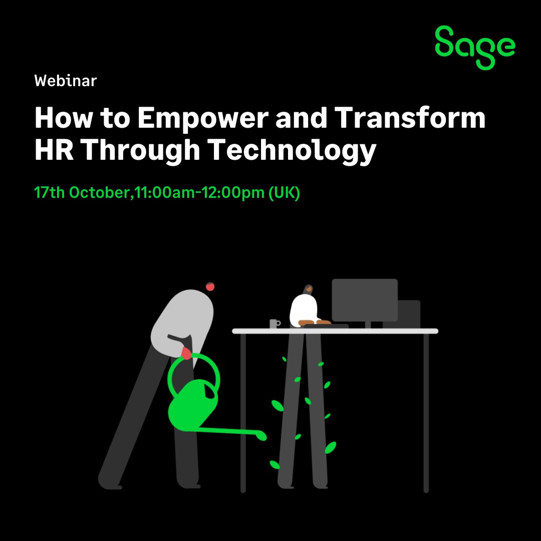 sageuk's tweet photo. ⏰ One day left!

Join us for an insightful HR Transformation Panel Discussion featuring #SagePeople customers.

Be inspired by their journeys and ready to elevate your HR game.

Secure your space here:  https://t.co/OQXDIOfQ3L https://t.co/JQPyywaSXT