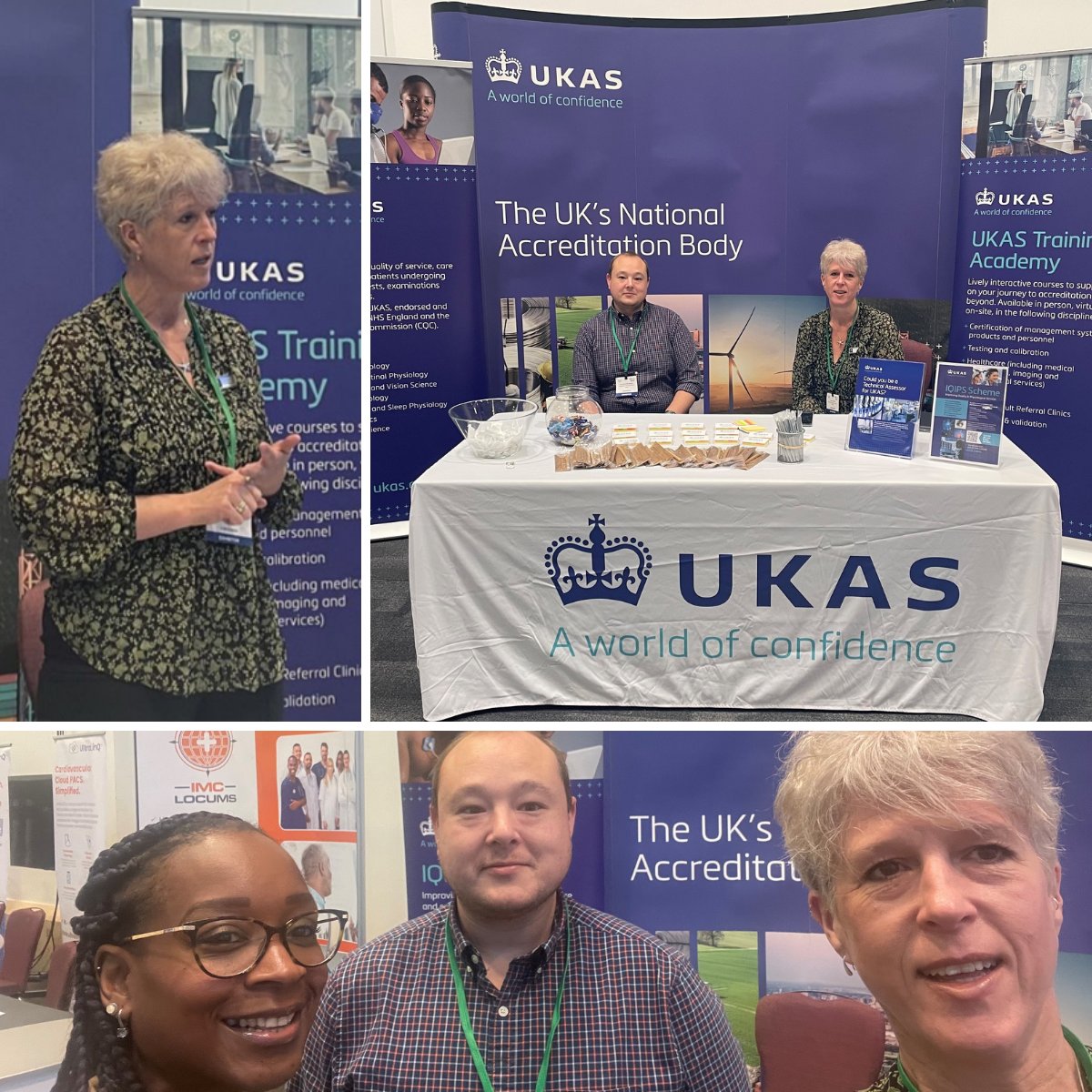 Last week UKAS participated in the #BSEcho event in Wales.
Laura Booth and Benjamin McQuillan from UKAS's #IQIPS team showcased the role played by UKAS accreditation in ensuring quality and patient care in physiological services.