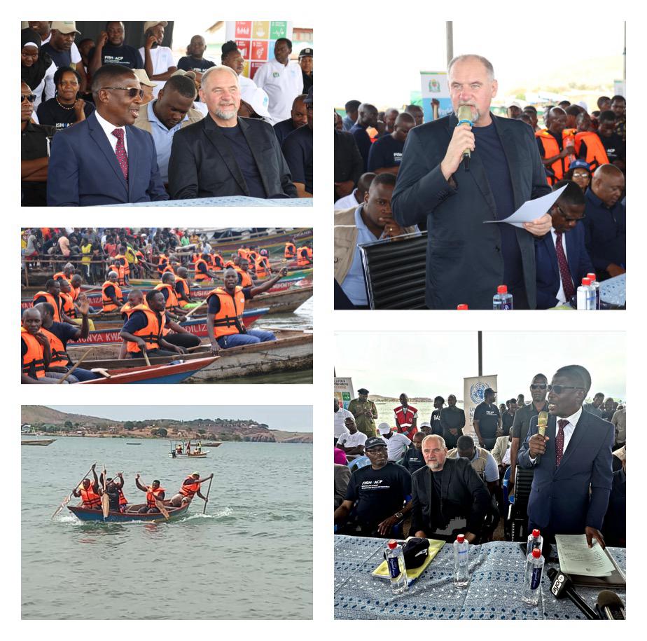 This #WorldFoodDay we are celebrating #FoodHeroes with a thrilling boat race on Lake Tanganyika  🚣🏾‍♂️

Let's honour those who work tirelessly to ensure we have food on our tables.

Water is life, water is food. Leave no one behind. 

#FISH4ACP
