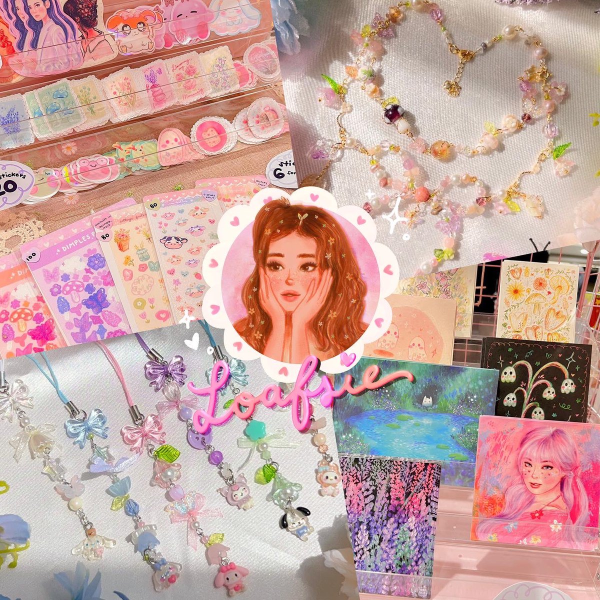 loafsie's tweet photo. hihi i'll be at table # 193!! hehe see u very soon friends!!! 🩷🎀 https://t.co/BrPqBwCycq