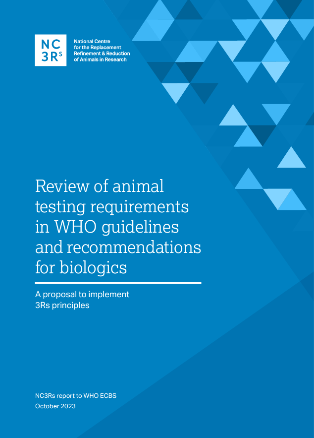 Today we are presenting our recommendations for implementing 3Rs approaches in WHO guidelines to the WHO Expert Committee on Biological Standardization. Project details: nc3rs.org.uk/our-portfolio/…