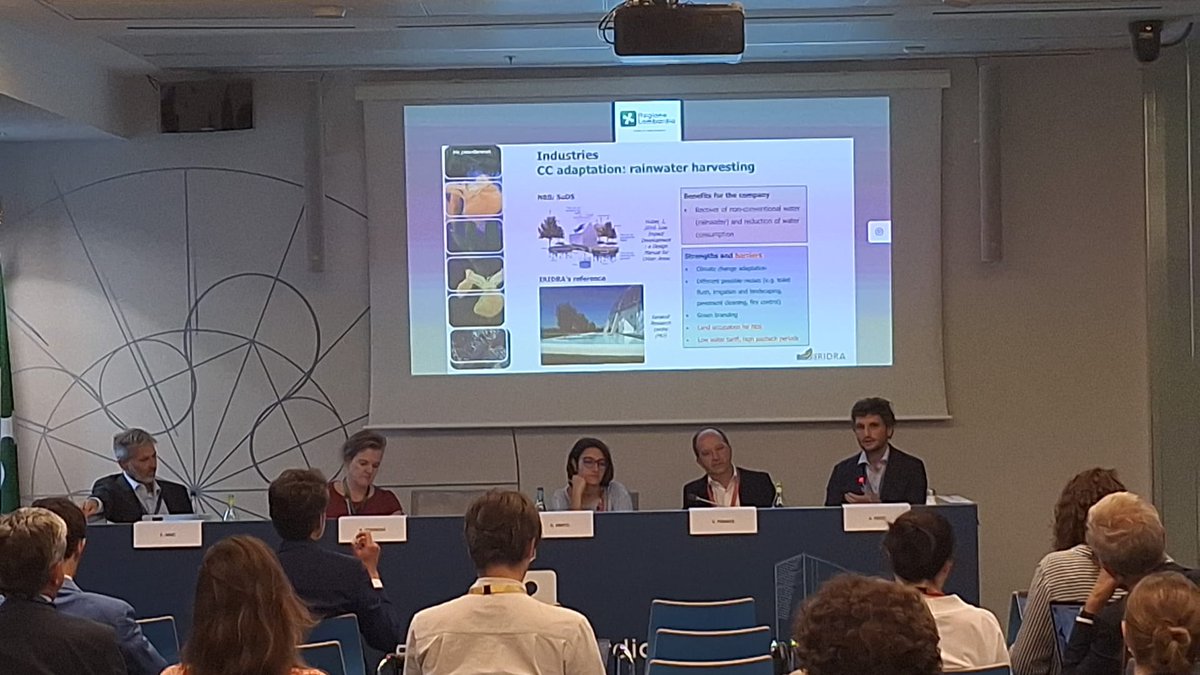 IRIDRA_firenze's tweet photo. #Iridra was present last week at the European Business & Nature Summit 2023 in Milan, with an intervention of Anacleto Rizzo in the session "Harnessing nature's potential: Exploring business adoption of #naturebasedsolutions in coastal and freshwater ecosystem".
#EBNS https://t.co/6t44Xx3COG