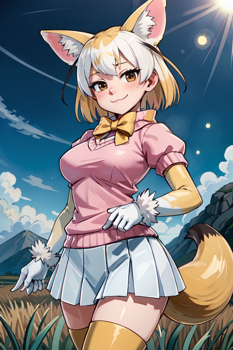 AI描きプログラムでフェネックを作り直してみました🦊☀️

#けものフレンズ 
#AIイラスト #aiart 