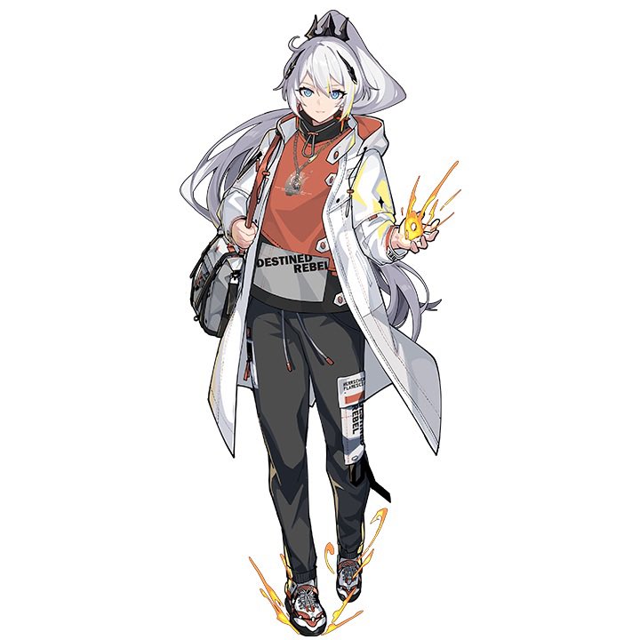 DailyHI3Outfits's tweet photo. today’s honkai outfit of the day is kiana kaslana’s destined rebel!! https://t.co/rWmygARvsy