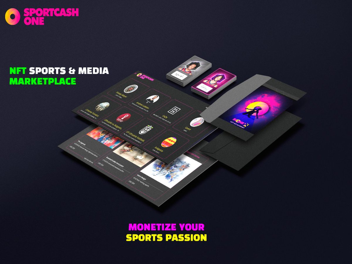 sportcashone's tweet photo. Are you looking for a marketplace with low transaction costs on layer 1 and customizable royalties up to 3 wallets?
It's time to discover one of the best NFT Sports Marketplace around!
Visit: https://t.co/kwyPCIn0qK
#nftmarketplace #sconex #nftartist #sportsvc #sportstech #nfts https://t.co/7qvEwIe6US