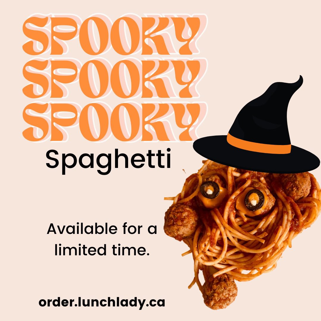 HillmountSC's tweet photo. Lunch Lunch is offering some spooky lunches on Tuesday, October 31. Make sure to place your orders by 8am the day before. https://t.co/0Rz4rWUdgW