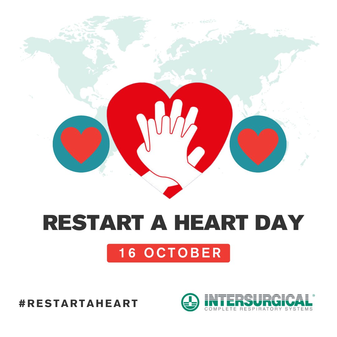 Today we recognise the annual Restart a Heart Day raising awareness about cardiac arrest and the importance of CPR as a lifesaving skill. Performing CPR can more than double the chances of survival in some cases.

Your two hands can help save a life💚

#RestartAHeart