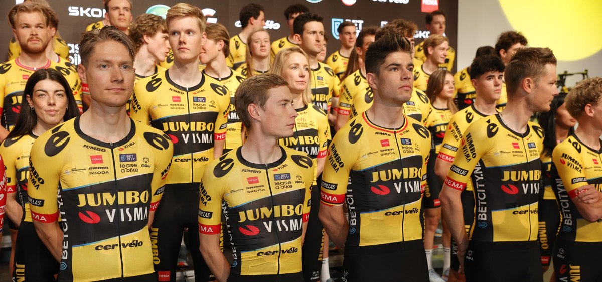 ユンボ・ヴィスマ、来季から自転車のリース会社がスポンサーとなり