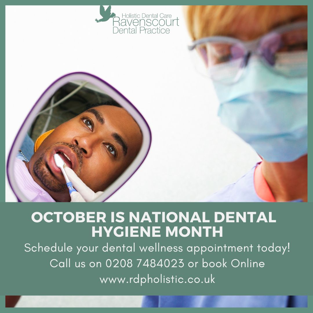 RDP_Dentist's tweet photo. During National Dental Hygiene Month we're spreading awareness about the importance of oral health. Good breath, strong teeth, and clean gums. It’s important to brush and floss everyday and get regular checkups.
Call us on 0208 748 4023 or book online on https://t.co/12NnuqIAgy https://t.co/SEOf2FYS5h