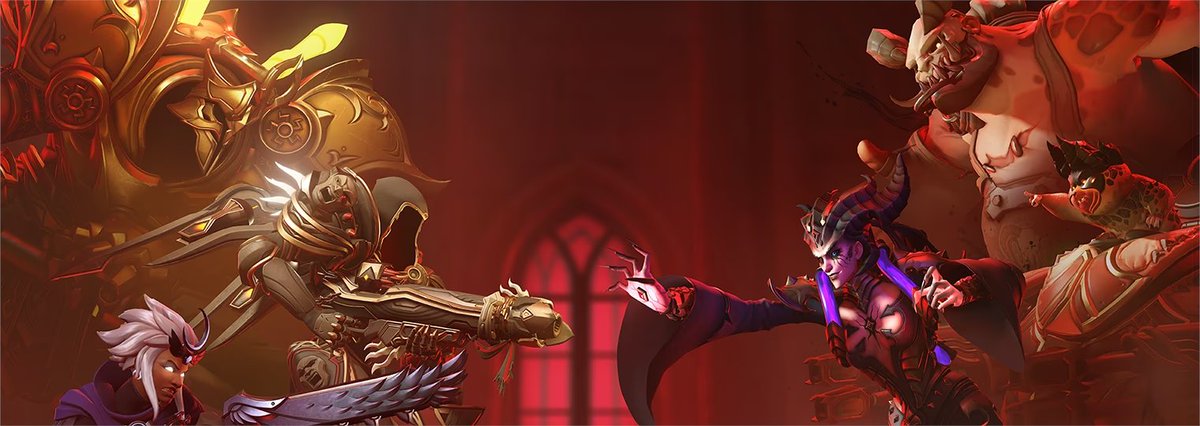 oasisoverwatch's tweet photo. hi hi~ giving away overwatch season 7 battle pass code🧡 

to enter✨
🎃follow
🎃like &amp; retweet
🎃reply with 🎃

thanks u @Blizzard_ANZ @PlayOverwatch :) https://t.co/htjfPMbqmL