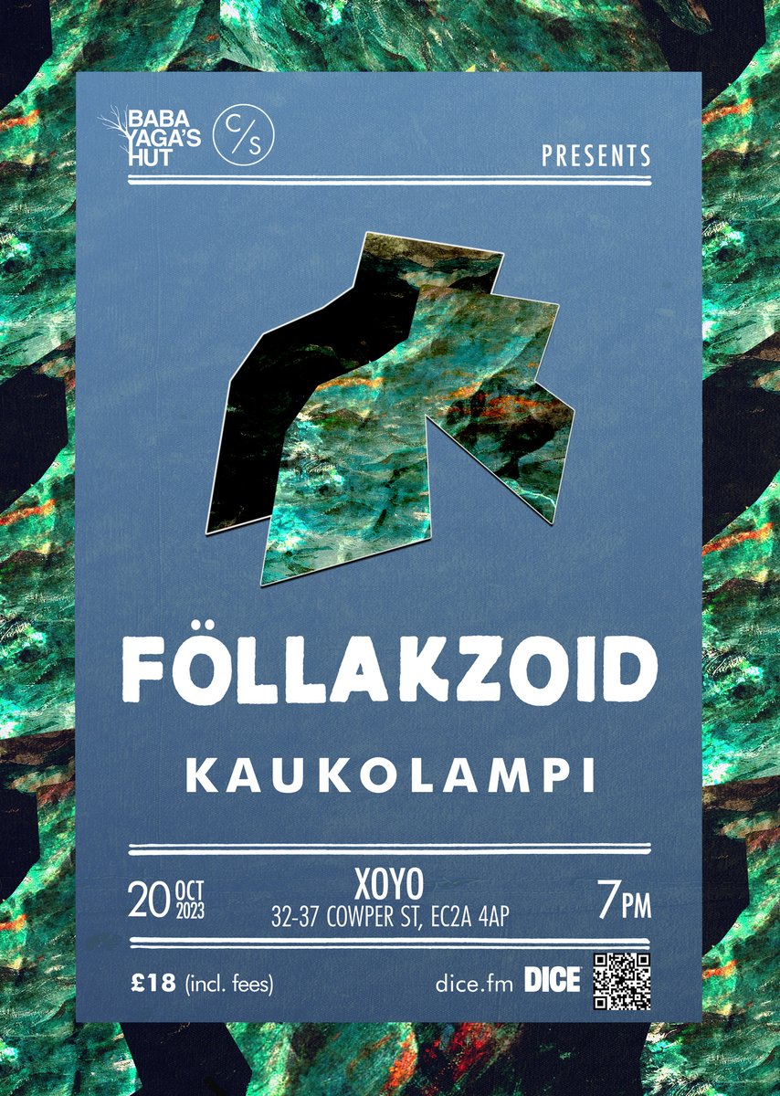 Next show is this Friday at @XOYO_London with @Follakzoid & Kaukolampi (@KXPmusic). 7 til 10 pre club one. Tickets available! dice.fm/event/a3xw7-fl…