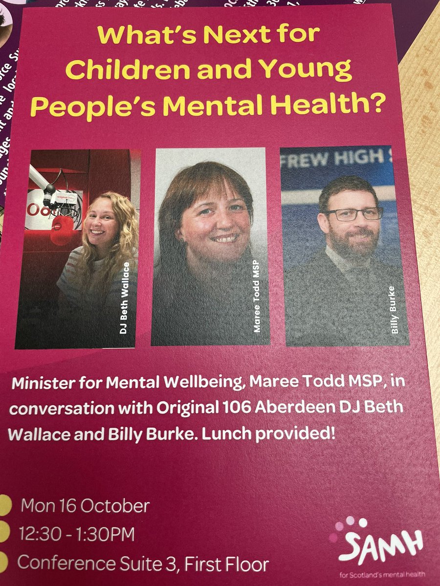 Looking forward to the discussion <a href="/William_J_Burke/">Billy Burke</a> To those <a href="/theSNP/">The SNP</a> conference, please join us, invite details below 👇