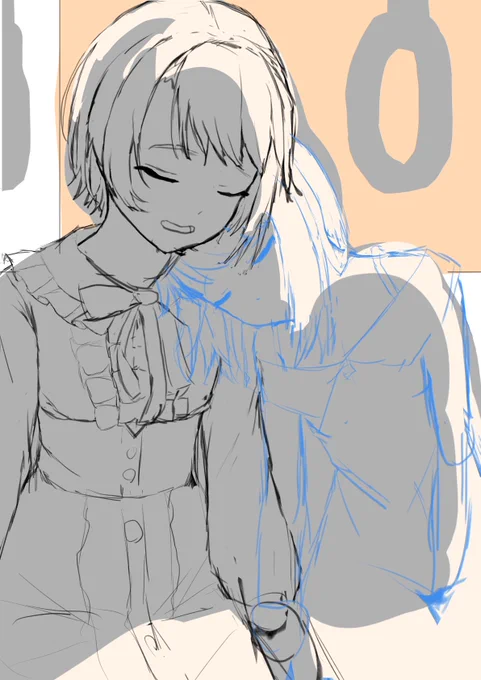 よく、「何を描いたらいいかわからない」という声を聞きます。そういう時は、ざっくりとしたワードから考えていきましょう。「エモい」「セクシー」「美味しそう」「強い」… 