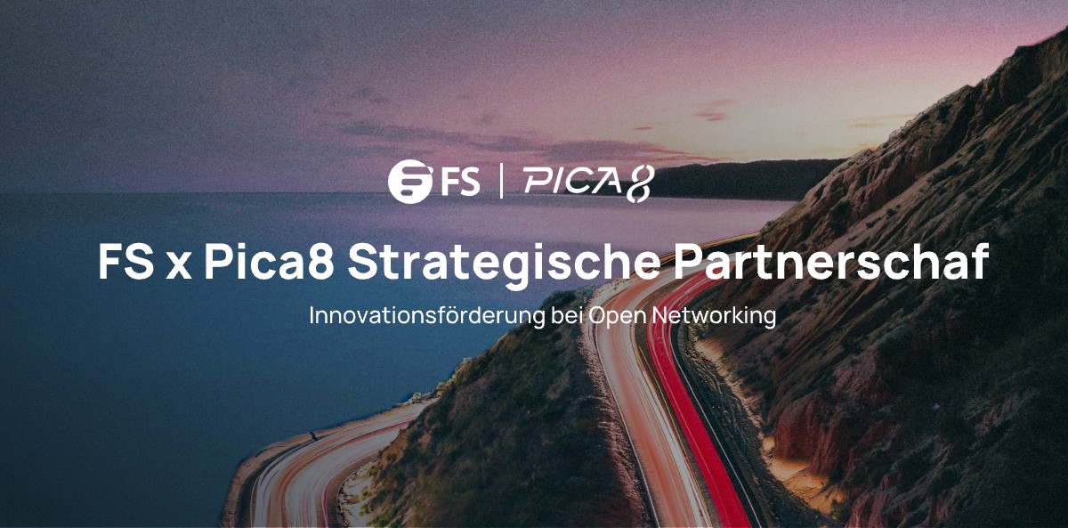 #FS hat sich verpflichtet, seinen Kunden professionelle und zuverlässige Netzwerklösungen zu bieten. Und heute sind wir stolz darauf, unsere neue strategische Partnerschaft mit #Pica8 bekannt zu geben!
bit.ly/46BySxp
#OpenNetworking #Innovation