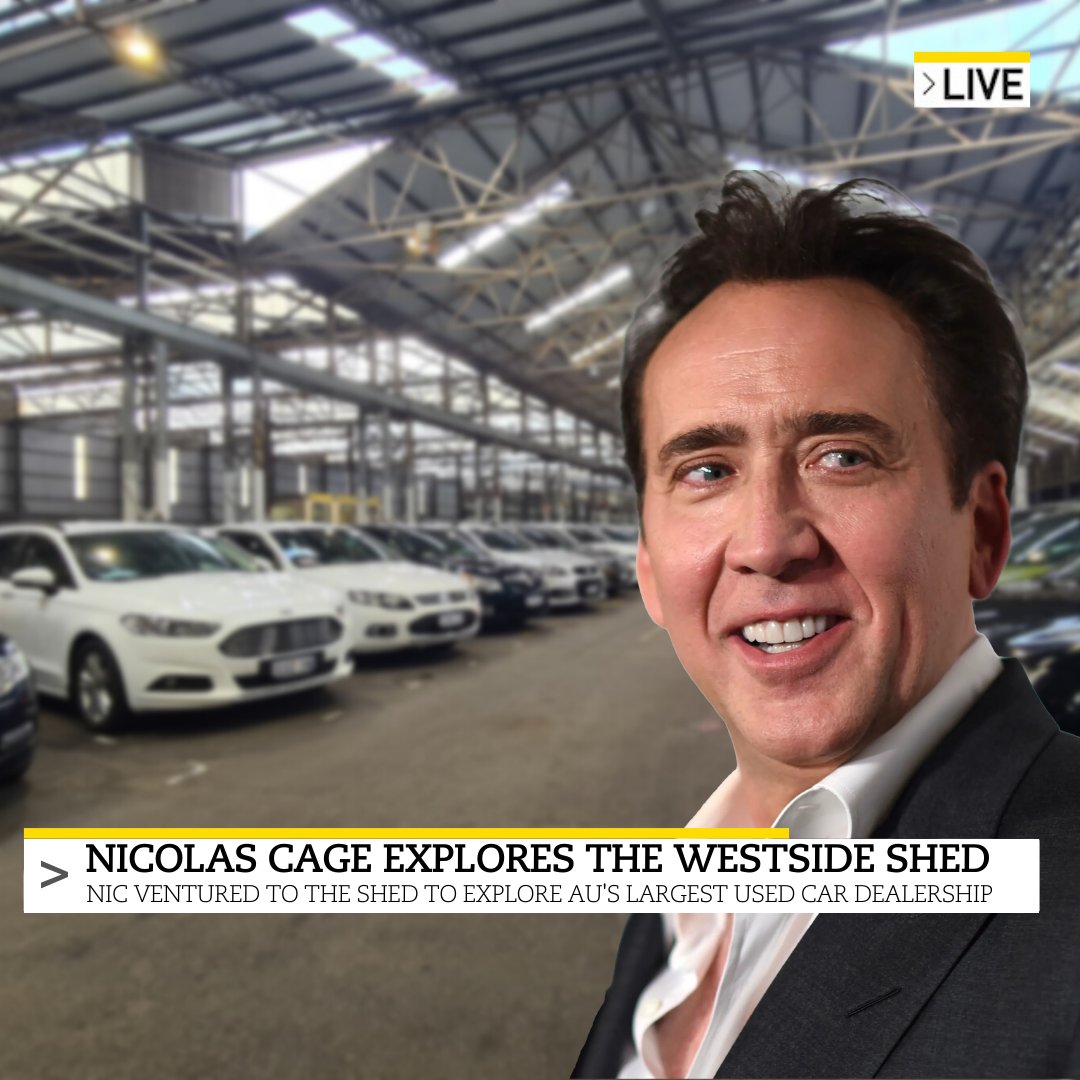 WS_AUTO's tweet image. 𝐁𝐑𝐄𝐀𝐊𝐈𝐍𝐆 𝐍𝐄𝐖𝐒: Hollywood Star Nicolas Cage Spotted Browsing Australia's Largest Used Car Dealership! 💁🚗

🔥 Discover the excitement with over 𝒐𝒗𝒆𝒓 𝟑,𝟎𝟎𝟎 vehicles in #OneLocation under one massive roof! 😱

#westsideauto #wholesale #nicolascage #hollywood #wa