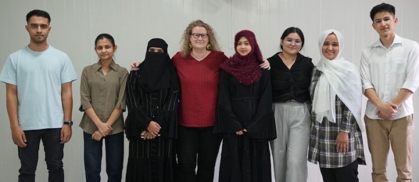 ThePIENews's tweet photo. Some 25 students from a refugee background have secured places at universities around the world in the first iteration of Duolingo English Test’s access program.

https://t.co/7iSNRzwIoQ

#intled https://t.co/U5mM748RwT