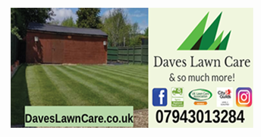 Transform your outdoor space with Daves Lawn Care! From lawn tidying to garden projects, quality is a guarantee. Showcased on #CornerMediagroup screens, elevate your outdoors today. #fidigital #advertising #DavesLawnCare #OutdoorProjects #AylesburyGardening #digitalmarketing