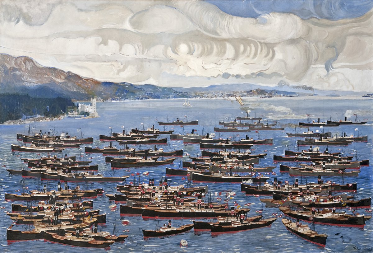 ComunediTrieste's tweet image. Giovedì 19 ottobre, ore 17.30, nella sala Luttazzi del Magazzino 26 il Museo del Mare presenta la sua nuova collana dedicata alla cultura marittima in occasione della stampa del suo primo volume, Trieste e le sue navi sotto il cielo di Timmel di Sergio Vatta.
👉Ingresso libero