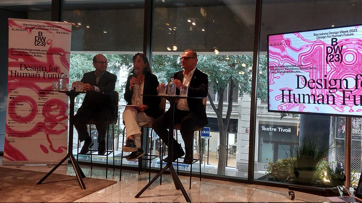 Interior_es's tweet image. Empieza la presentación de la @bcndesignweek que, este año, asume su mayoría de edad con más de 100 actividades repartidas por toda la ciudad. 
-&amp;gt; #designforhumanfuture #BDW23 #OFFBDW23