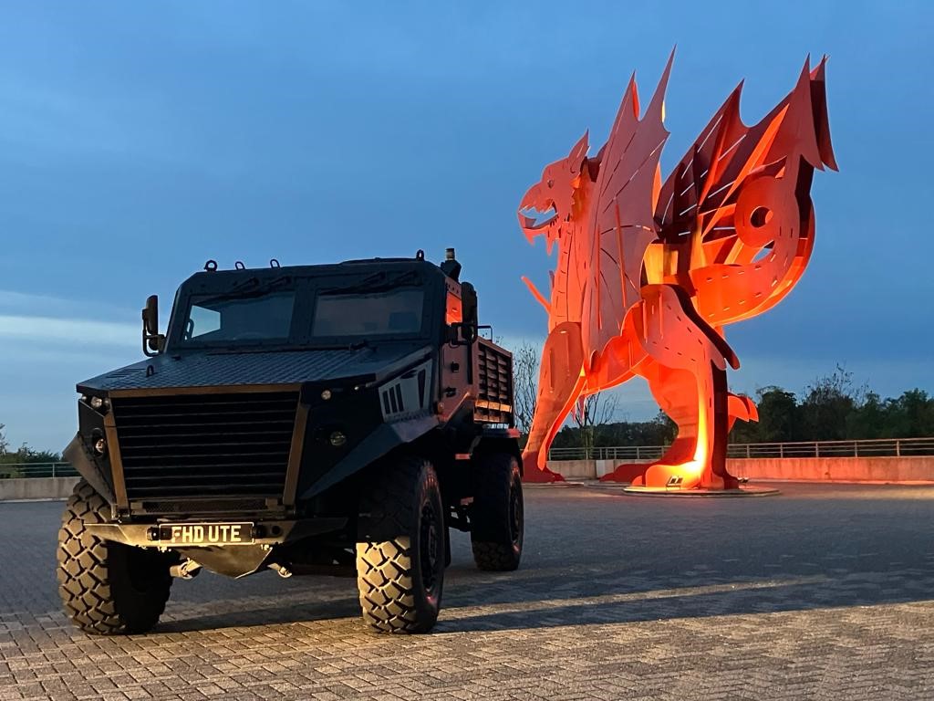 gduknews's tweet image. Early start for Foxhound @WalesTechWeek this morning @ICCWales  A hybrid, international event to connect, promote and develop Wales as a centre of expertise and opportunity. Visit us at stand M4. #Talent4Tech #WalesTechWeek #GDUKevents #GDUKinnovation #Foxhound