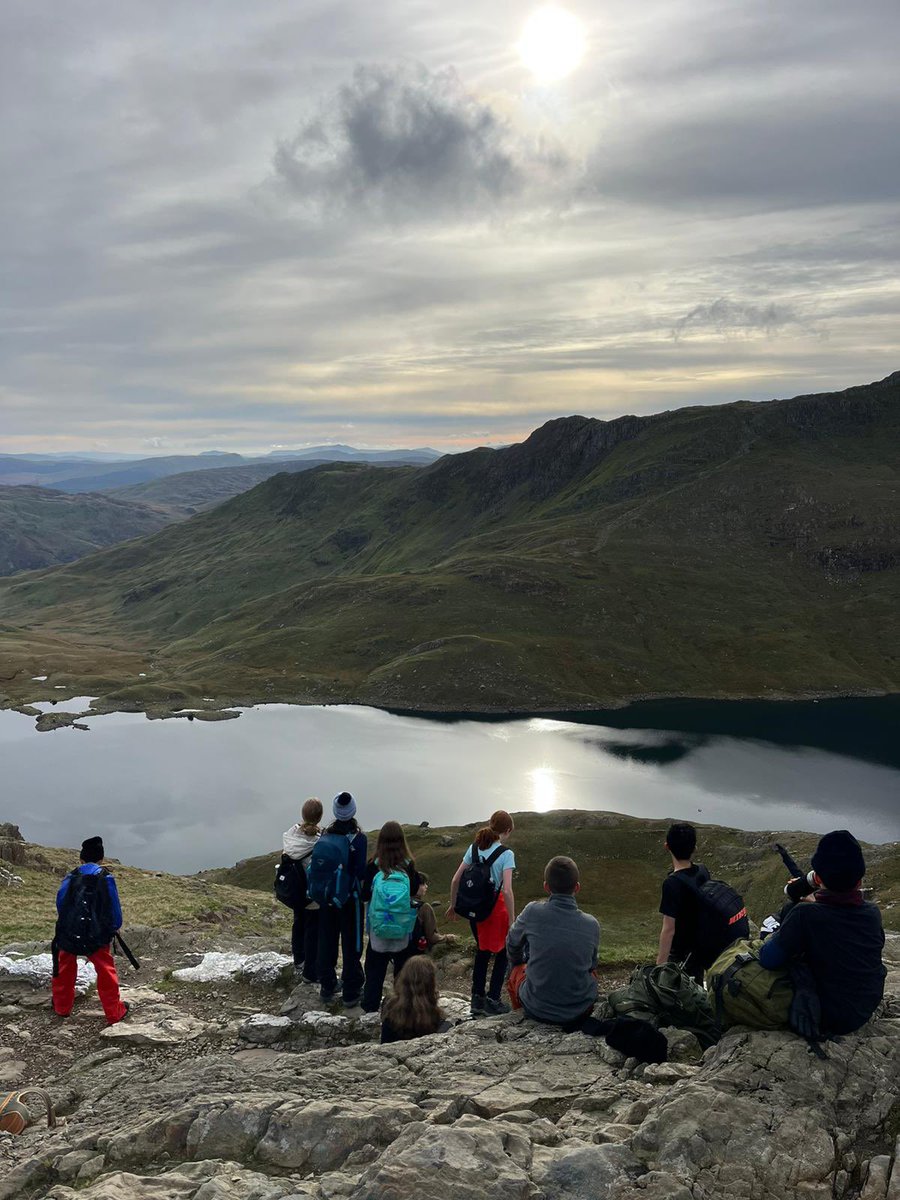 A chilly but beautiful day as Year Eight climb Snowdon today.