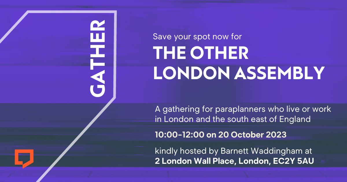 Are you a Paraplanner? Not too far from #London? Come join us @ParaAssembly to learn from each other, share ideas, and discover practical tips. Sign up here: paraplannersassembly.co.uk/event/the-othe…