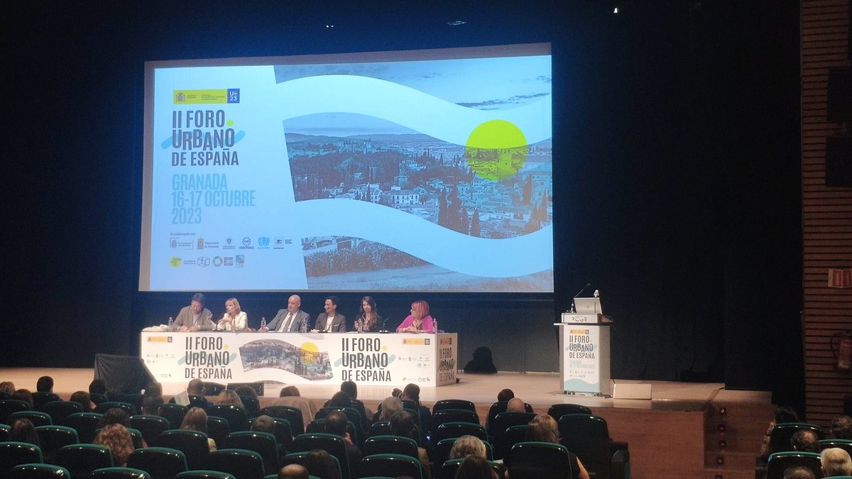 ayserrano's tweet photo. II Foro Urbano de España. Agendas Urbanas de la planificación a la acción https://t.co/PG5eysYcVW
