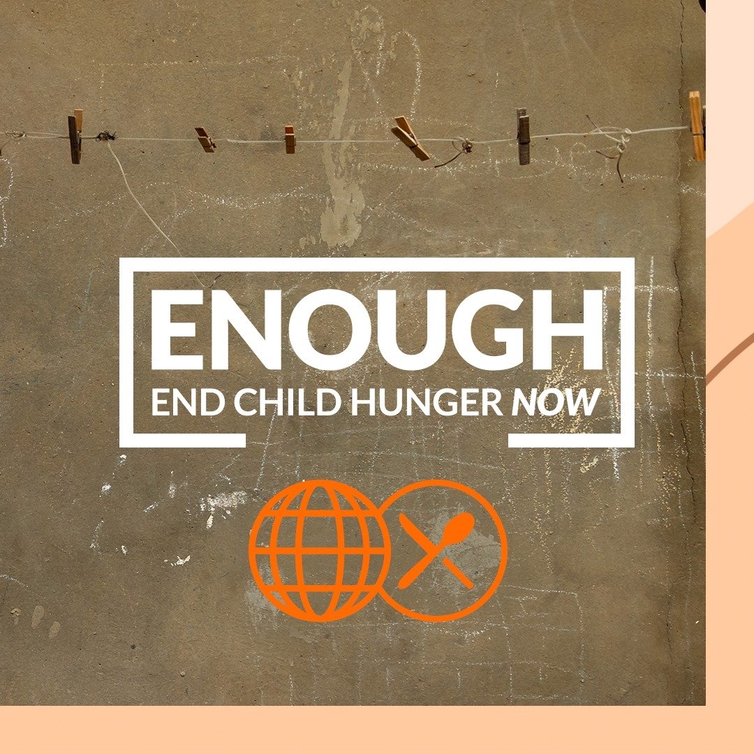 This #WorldFoodDay say you've had #ENOUGH! It's unacceptable that children should continue to
experience hunger and grow up malnourished, when there's more than #enough food to go around.
Comment below if you agree.
#enoughchildhunger #endchildhunger