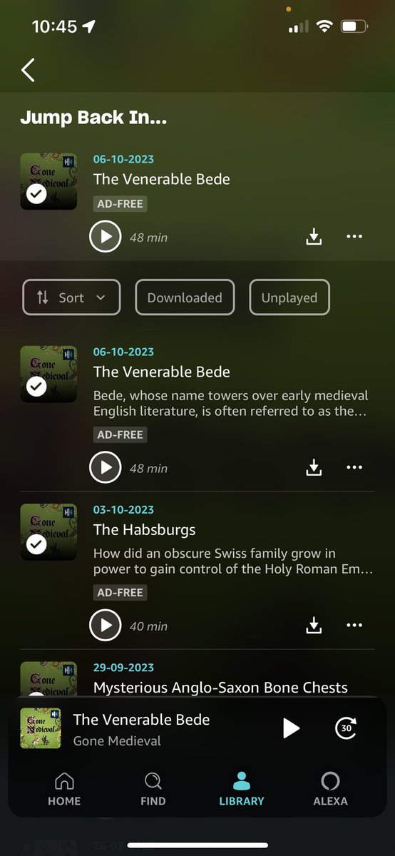 ArboristSteve's tweet photo. @MattLewisAuthor my Amazon music hasn’t updated your page in the last 10 days! Has anyone else reported issues? Missing my weekly fix. https://t.co/Nx1nDmjUvC