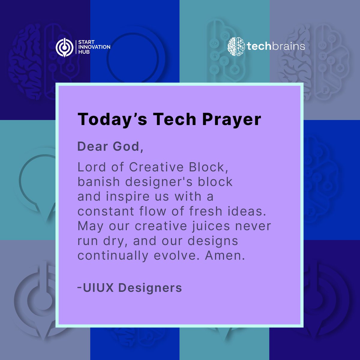 starthubtech's tweet image. Good morning, UIUX Designers!! We're kicking off the week with a prayer for you. Wishing you all an incredible day ahead. 🚀 

#uiuxdesigners #todaystechprayer #techprayer #techies #uyotechies #startinnovationhub #starthubtech #uiuxdesign