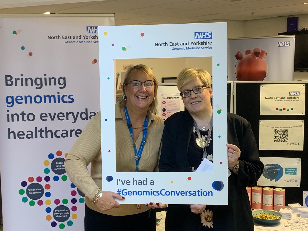 The #Genomic #Roadshows are back! We're at Rotherham General Hospital's main entrance TODAY with the first of our Autumn series of Genomic Roadshows. Why not drop by for a #genomicsconversation and find out what we're doing to #embed genomics into primary care!