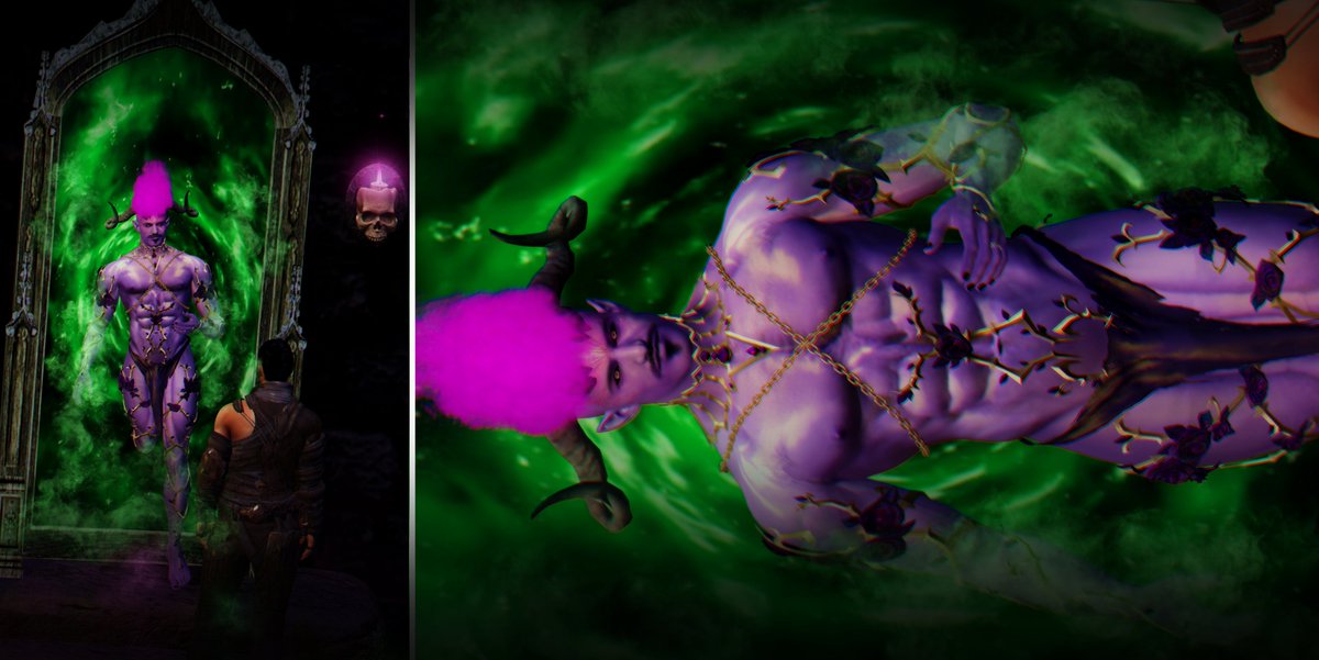 Surrender to the desires of the flesh!
Surrender to me!
Surrender to the Demon of Desire!