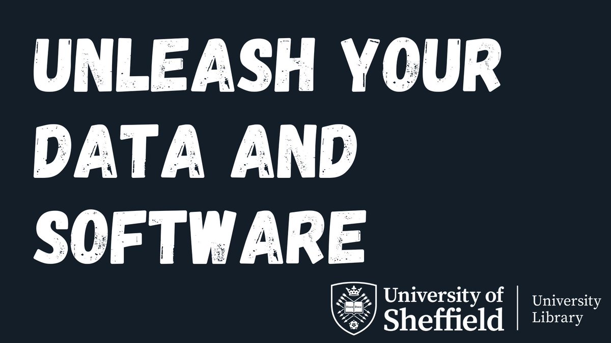 OpenResShef's tweet image. Unleash Your Data and Software competition launch announcement!

Staff and PGR students at the University of Sheffield can now apply for an award of up to £5000 for a project to make their research data or software more visible and reusable. Full details: sheffield.ac.uk/library/resear…