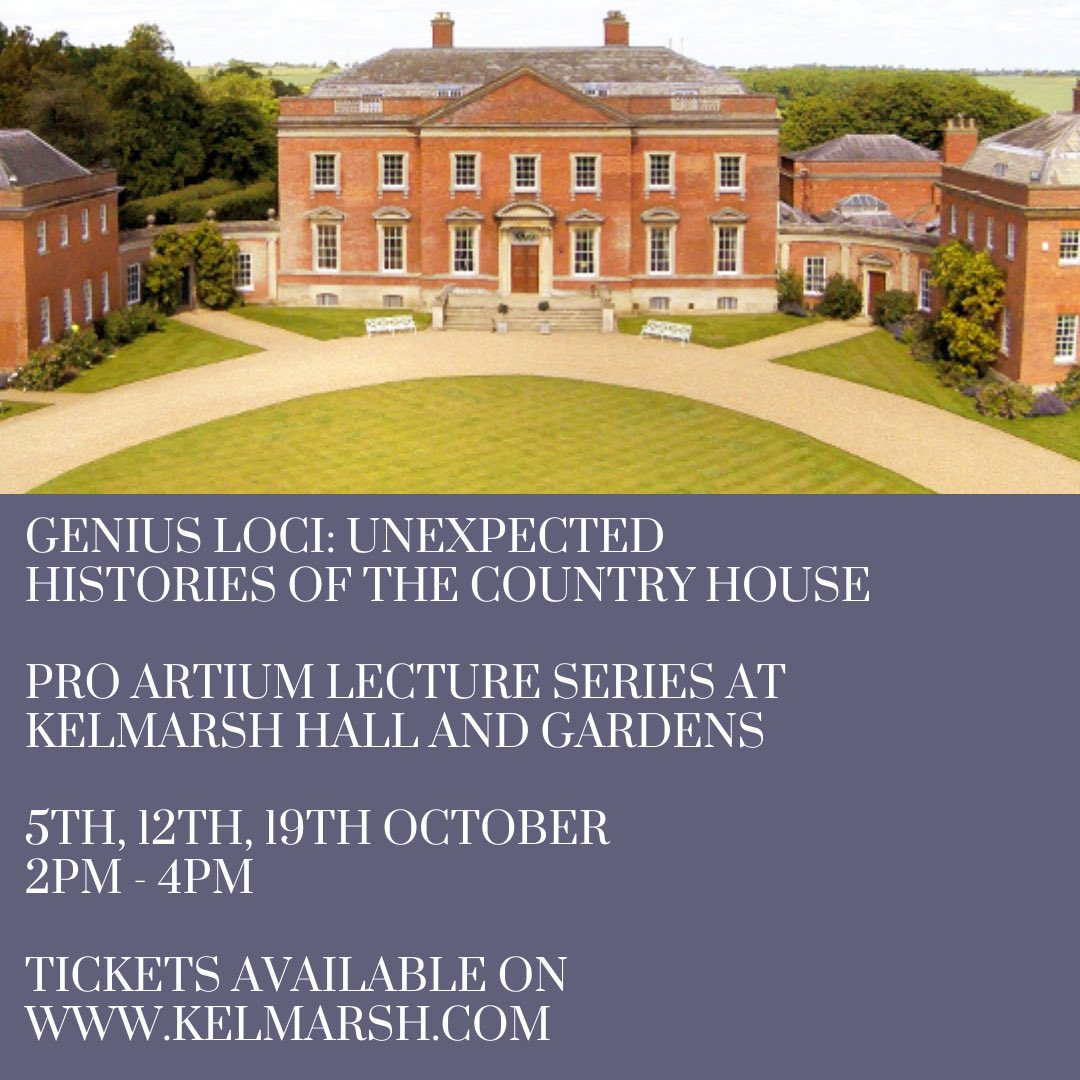 Kelmarsh Hall (@kelmarshhall) on Twitter photo Last lecture of the series this Thursday 19th October, 2pm - 4pm <a href="/ArtiumPro/">Pro Artium</a>
Tickets available here: trybooking.com/uk/events/landβ¦
#lectureseries #proartiumlectures #proartium Last lecture of the series this Thursday 19th October, 2pm - 4pm <a href="/ArtiumPro/">Pro Artium</a>
Tickets available here: trybooking.com/uk/events/landβ¦
#lectureseries #proartiumlectures #proartium