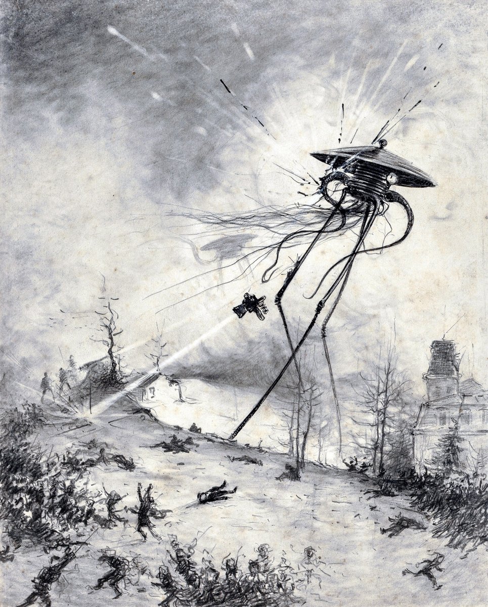 CryptEnglish's tweet photo. 9F have voted The War of the Worlds as the worst fictional dystopian world to live in: by a landslide! Optional worlds debated included The Hunger Games, 1984, Brave New World and Examination Day. 🗣️📚 https://t.co/KRCEK3jDES