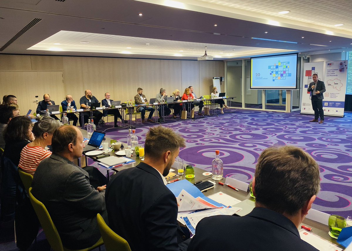 The #studyvisit of Czech vice-rectors has just started! We are happy to welcome representatives of 19 🇨🇿 #HigherEducation institutions in Brussels for 3 days full of meetings with 🇪🇺 institutions, 🇧🇪 universities, university networks and other partners!