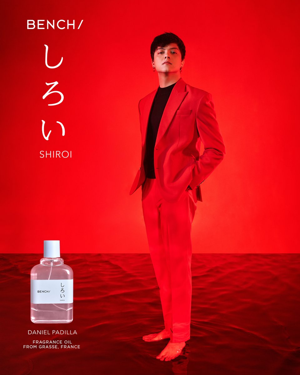 Introducing ‘Shiroi’ EDT by #DaniePadilla: A unisex floral fragrance that is delicate, clean and a little musky. This subtle comforting scent is perfect for casual days.

Elevate your everyday with this comforting scent. Shop now!

⚪ Shiroi EDT P459

#BENCHxDANIELPADILLA