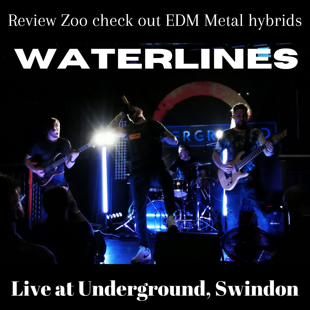 ReviewZooUK's tweet image. Review Zoo check out EDM Metal Hybrids, WATERLINES, Live at Underground, Swindon.

Follow the link below for more
buff.ly/3PZt7SX 

#WATERLINES #Underground #Swindon #Live #Events #EDM #Metal #ReviewZoo