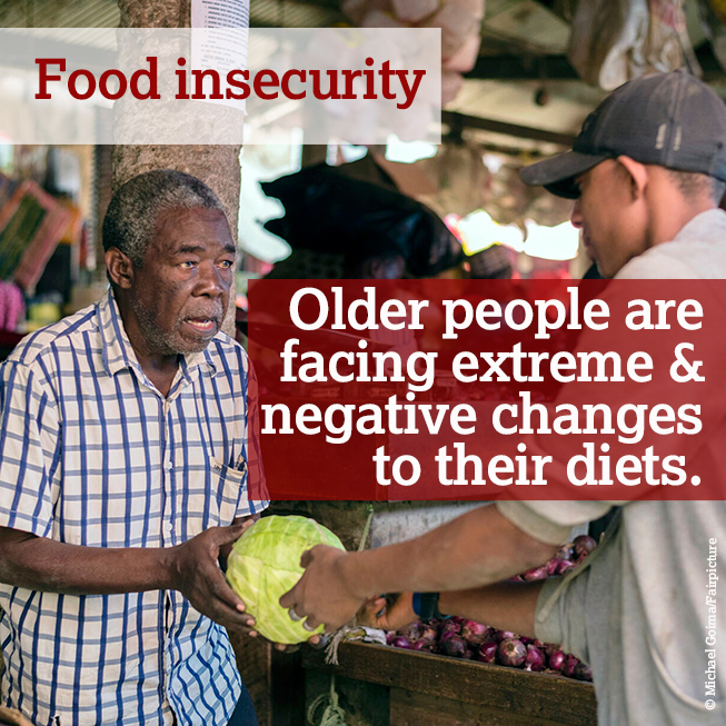 On #WorldFoodDay, let's commit to creating a food-secure world for all ages. 

🌎 It's time to recognise the silent struggles of #OlderPeople facing #FoodInsecurity and take inclusive action - bit.ly/3ZWlgtW

#LeaveNoOneBehind #SDG2 #ZeroHunger

<a href="/FAO/">Food and Agriculture Organization</a>