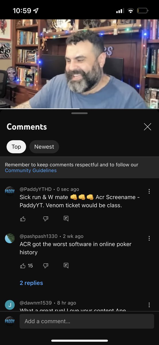 PaddyyM97's tweet photo. @apestyles @ACR_POKER Using my one time… https://t.co/lbGCPY3Tb7