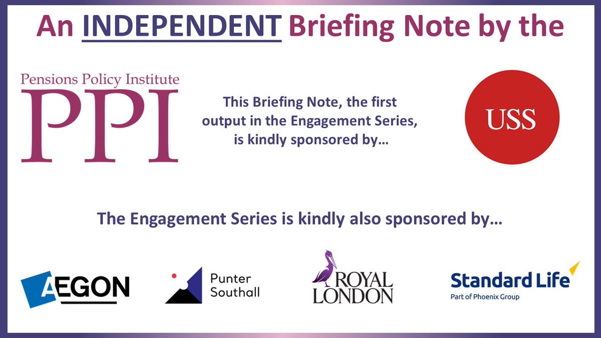 Published today: Briefing Note 136 - What is the role of engagement in pensions? This BN kindly sponsored by @USSpensions provides an overview of the current landscape of pensions engagement. bit.ly/PPIBN136 @AegonUK @PunterSouthall @RoyalLondon @StandardLifeUK