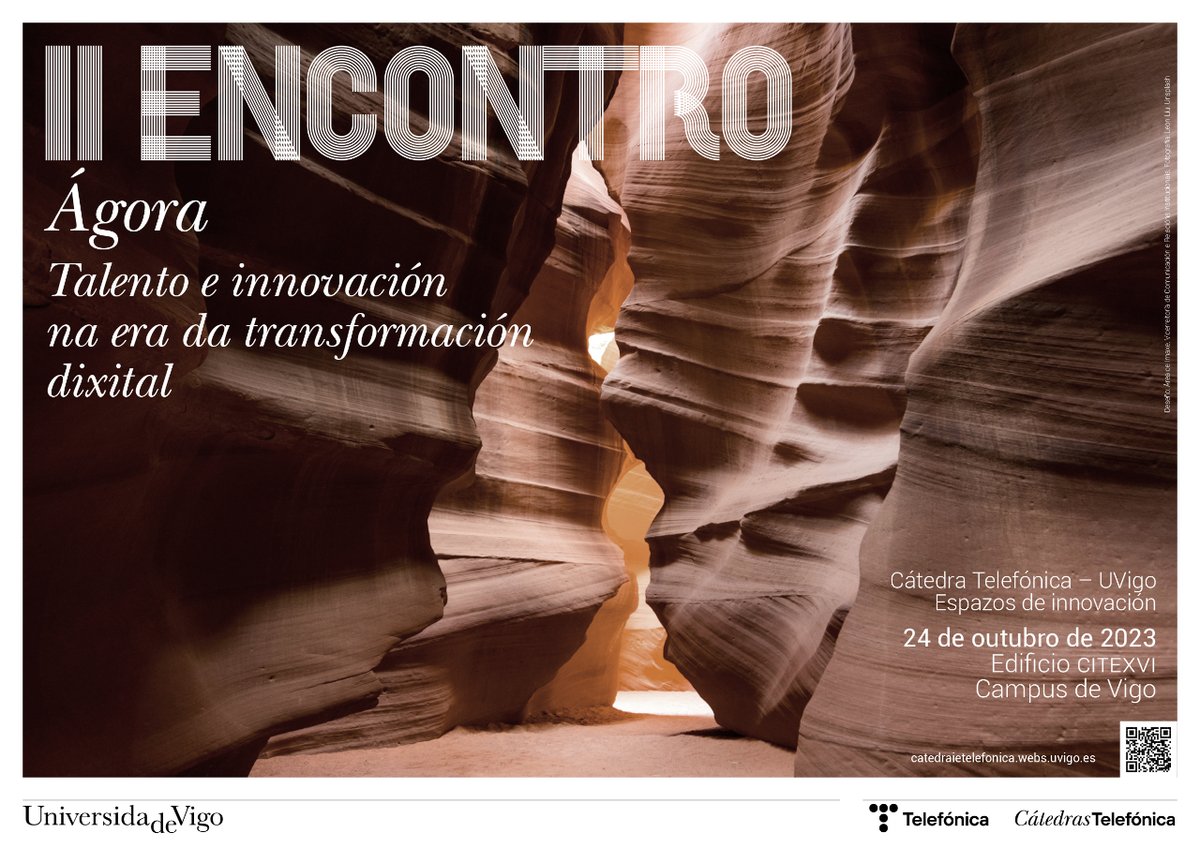 ⚠️A <a href="/catedratef_uvig/">CatTelefonica UVigo</a> celebrará unha xornada sobre talento e innovación na era da transformación dixital o vindeiro 24 de outubro no edificio <a href="/citexvi/">CITEXVI</a>.

➡️ mtr.cool/twsyphubex

#UVigo100x100 #SempreUVigo #VivoUVigo #SomosUVigo