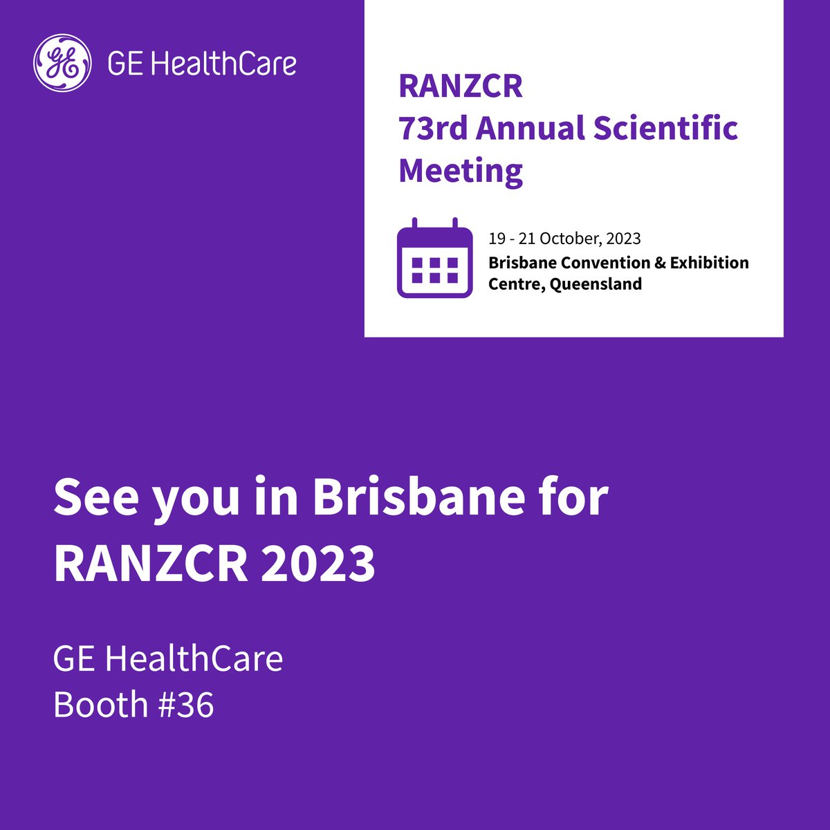 🌟 Join us at RANZCR 2023! 🌟 @GEHealthCare is committed to tackling cost reduction, patient satisfaction, radiology burnout, and future readiness with intelligent solutions. Let's connect at the conference. #GEHealthCare #RANZCR2023
