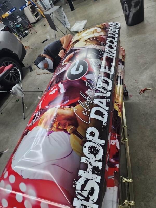 cityprintingATL's tweet photo. We had the pleasure of creating another Allen’s Printing Signature Casket. 

For more information on our casket designing and printing services, visit the link in our bio.

#atlprinting #business #luxury #funeralprograms #atifuneralhome #atlantafunerals #bookprinting #designers https://t.co/eSQdLlECF3