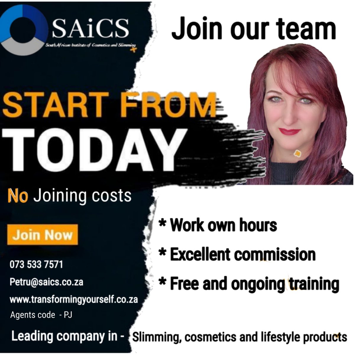 petrujens's tweet photo. Full or part time 
* Work any time and anywhere
* Daily, ongoing support 
* Specialized products
Contact Petru - Petru@saics.co.za
#Saics #SaicsTY #AgentsWanted #workfromhome #workanywhere #startyourownbusiness #expandyourbusiness #entrepreneurship #needmoremoney #extraincome https://t.co/IKi220KgZP
