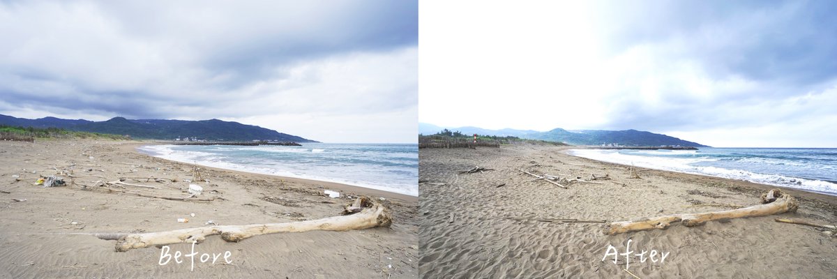 TaiwanEU's tweet image. Staff from @MOFA_Taiwan  and the Taiwan offices of 1⃣4⃣ 🇪🇺EU member states helped clean up trash from the Xinjinshan beach together with Minister without Portfolio Chang Tzi-chin and staff from the Ministry of Environment and the New Taipei City Government!
#NetZeroEmissions